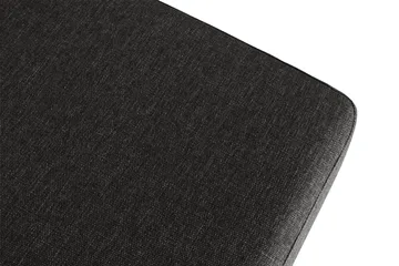 Ocean 4-seters Venstrevendt U-formet Sofa med Divan og Sjeselong i Stoff - Svart - Møbler - Sofaer - U-sofa