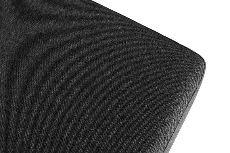 Ocean 4-seters Venstrevendt U-formet Sofa med Divan og Sjeselong i Stoff - Svart - Møbler - Sofaer - U-sofa