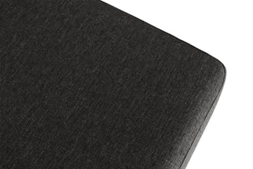 Ocean 5-seters Venstrevendt U-formet Large Sofa med Divan og Sjeselong i Stoff - Svart - Møbler - Sofaer - U-sofa