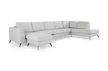 Ocean Lyx U-sofa med Sjeselong Høyre - Linbeige - Møbler - Sofaer - U-sofa