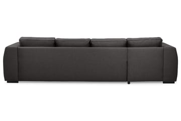 Optus 4-seters U-formet Sofa med Dobbeldivan i Stoff - Mørk grå - Møbler - Sofaer - U-sofa