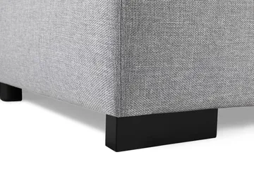 Optus 6-seters Høyrevendt U-formet Large Sofa med Divan og Sjeselong i Stoff - Lys grå - Møbler - Sofaer - U-sofa