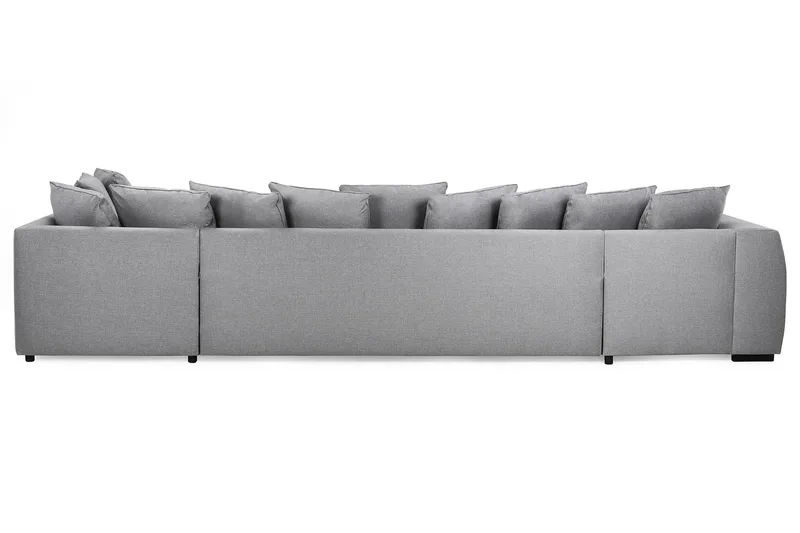 Optus U-sofa Large med Divan Venstre inkl. Konvoluttputer - Lysegrå - Møbler - Sofaer - U-sofa