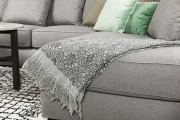 Optus U-sofa Large med Divan Venstre inkl. Konvoluttputer - Lysegrå - Møbler - Sofaer - U-sofa