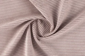 Peppe 4-seters Høyrevendt U-formet Sofa med Divan og Sjeselong i Manchester - Rosa - Møbler - Sofaer - U-sofa