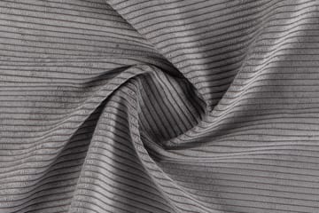 Peppe 4-seters Venstrevendt U-formet Sofa med Divan og Sjeselong i Manchester - Mørk grå - Møbler - Sofaer - U-sofa