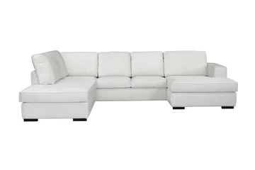 Steinland U-Sofa Divan Venstre - Hvit - Møbler - Sofaer - U-sofa