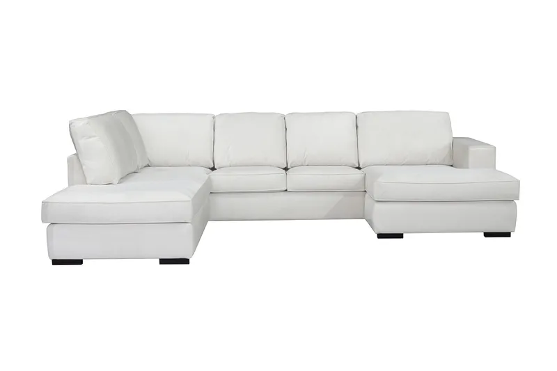 Steinland U-Sofa Divan Venstre - Hvit - Møbler - Sofaer - U-sofa