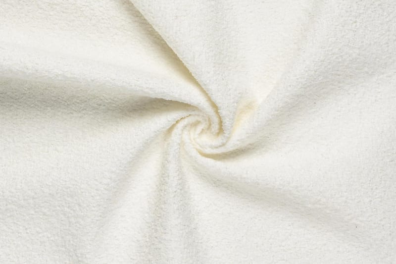 Trend Lyx 4-seters Høyrevendt U-formet Sofa med Divan og Sjeselong i Bouclé - Hvit - Møbler - Sofaer - U-sofa