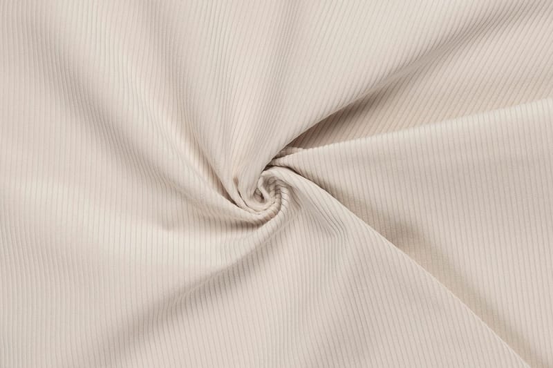 Trend Lyx 4-seters Høyrevendt U-formet Sofa med Divan og Sjeselong i Manchester - Beige - Møbler - Sofaer - U-sofa