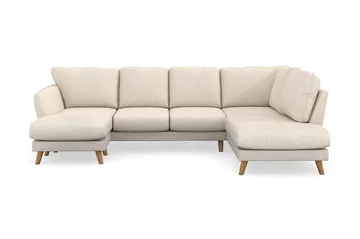 Trend Lyx 4-seters Høyrevendt U-formet Sofa med Divan og Sjeselong i Manchester