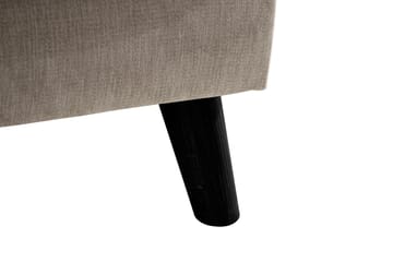 Trend Lyx 4-seters Høyrevendt U-formet Sofa med Divan og Sjeselong i Stoff - Beige - Møbler - Sofaer - U-sofa
