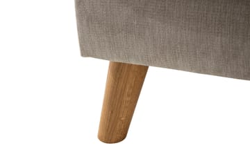 Trend Lyx 4-seters Høyrevendt U-formet Sofa med Divan og Sjeselong i Stoff - Beige - Møbler - Sofaer - U-sofa