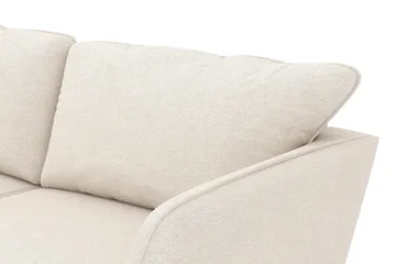Trend Lyx 4-seters Høyrevendt U-formet Sofa med Divan og Sjeselong i Stoff - Beige - Møbler - Sofaer - U-sofa