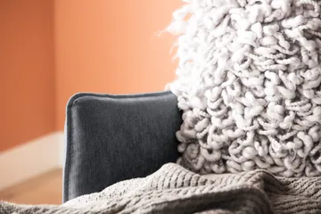 Trend Lyx 4-seters Høyrevendt U-formet Sofa med Divan og Sjeselong i Stoff - Mørk grå - Møbler - Sofaer - U-sofa