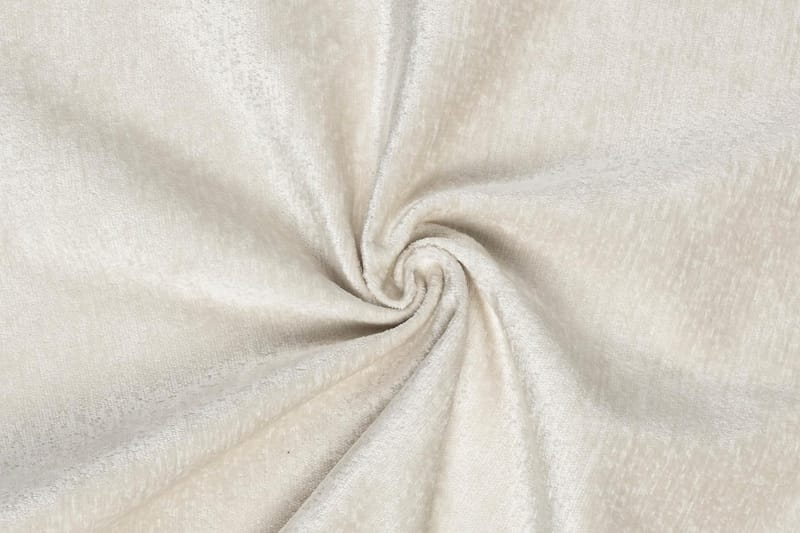 Trend Lyx 4-seters Venstrevendt U-formet Sofa med Divan og Sjeselong i Fløyel - Kremhvit - Møbler - Sofaer - U-sofa