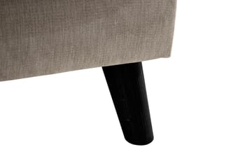 Trend Lyx 4-seters Venstrevendt U-formet Sofa med Divan og Sjeselong i Stoff - Beige - Møbler - Sofaer - U-sofa