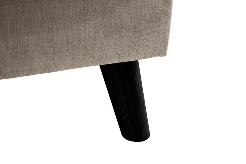 Trend Lyx 4-seters Venstrevendt U-formet Sofa med Divan og Sjeselong i Stoff - Beige - Møbler - Sofaer - U-sofa