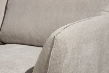 Trend Lyx 4-seters Venstrevendt U-formet Sofa med Divan og Sjeselong i Stoff - Beige - Møbler - Sofaer - U-sofa