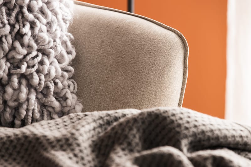 Trend Lyx 4-seters Venstrevendt U-formet Sofa med Divan og Sjeselong i Stoff - Beige - Møbler - Sofaer - U-sofa