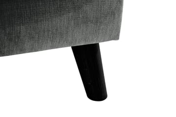 Trend Lyx 4-seters Venstrevendt U-formet Sofa med Divan og Sjeselong i Stoff - Grå - Møbler - Sofaer - U-sofa