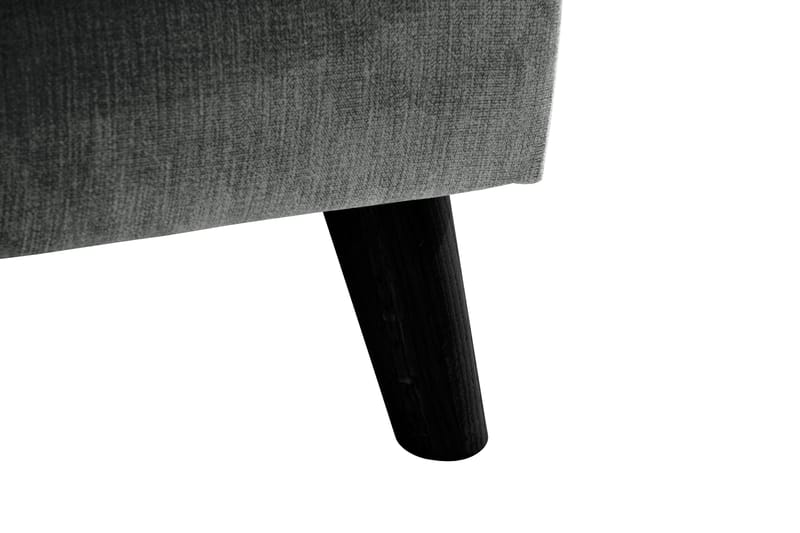 Trend Lyx 4-seters Venstrevendt U-formet Sofa med Divan og Sjeselong i Stoff - Grå - Møbler - Sofaer - U-sofa