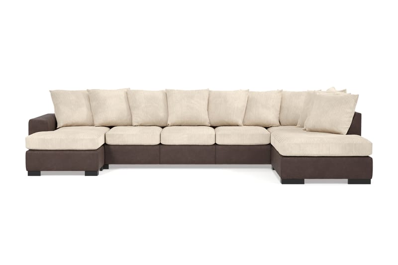 U-sofa Friday Large med Divan Venstre - U-sofa