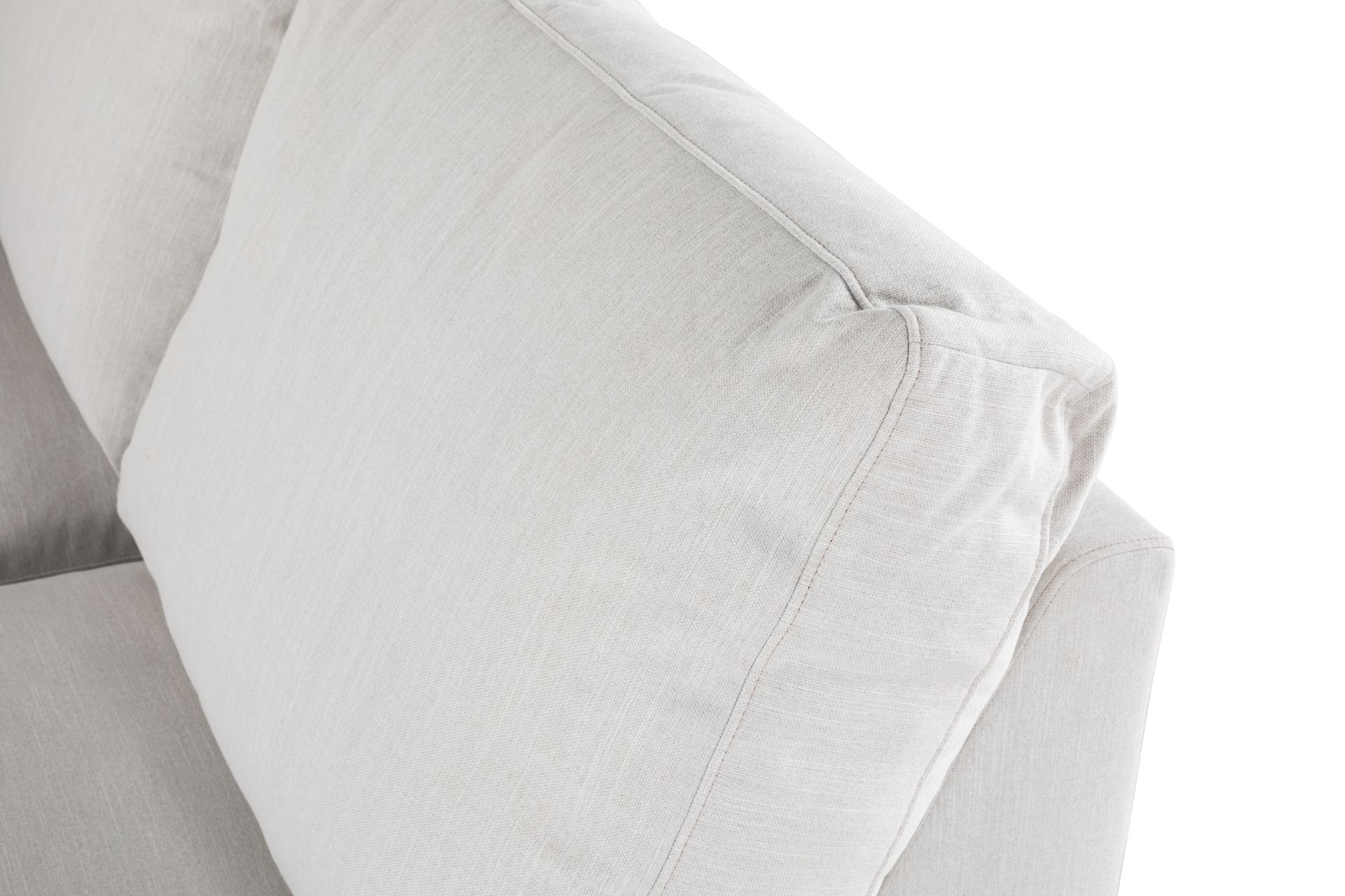 U-sofa Friday Lyx med Sjeselong Høyre - Linbeige - Møbler - Sofaer - U-sofa