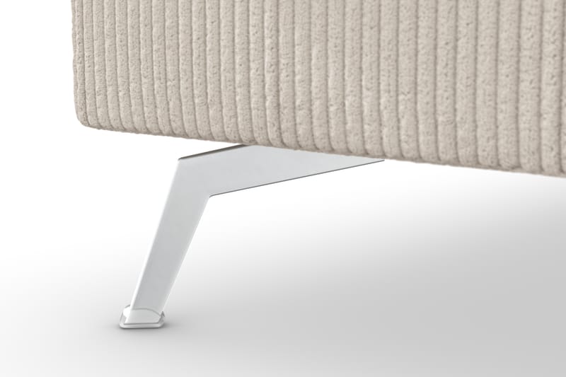 U-sofa Friday Lyx med Sjeselong Venstre - Beige - U-sofa