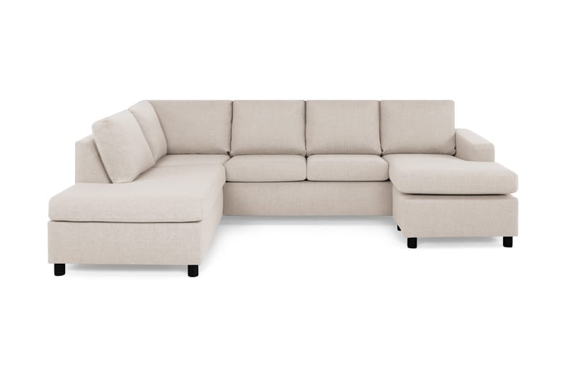 U-sofa Nevada Large Divan Høyre - Beige - U-sofa