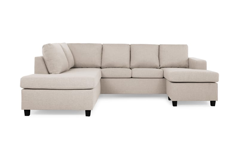 U-sofa Nevada Large Divan Høyre - Beige - U-sofa