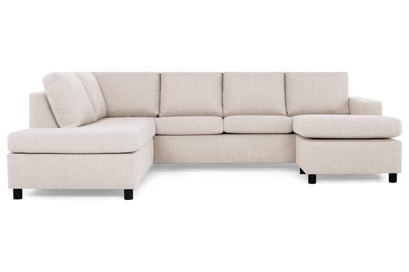 U-sofa Nevada Large Divan Høyre - Beige - U-sofa