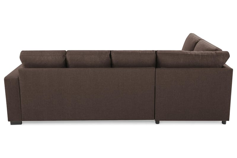 U-sofa Nevada Large Divan Høyre - Brun - U-sofa