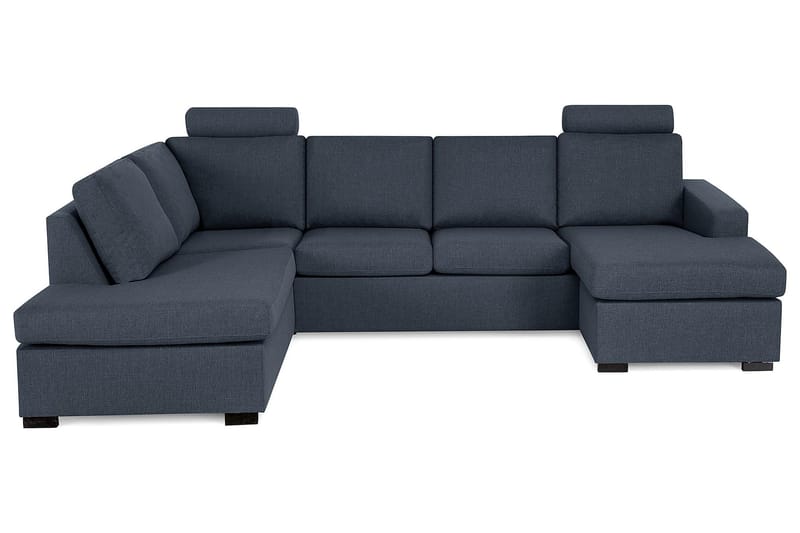 U-sofa Nevada Large Divan Høyre - Mørkblå - U-sofa