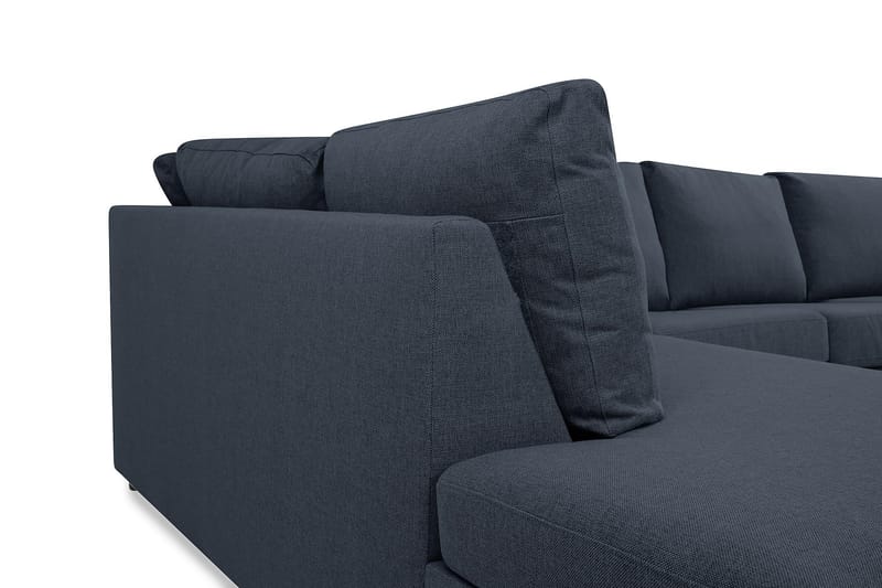 U-sofa Nevada Large Divan Høyre - Mørkblå - U-sofa