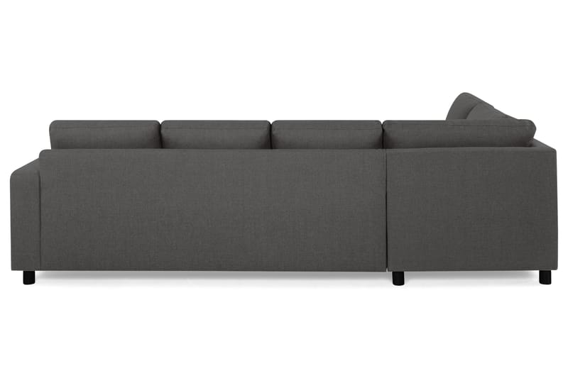 U-sofa Nevada Large Divan Høyre - Mørkgrå - U-sofa