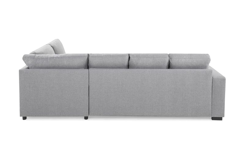 U-sofa Nevada Large Divan Venstre - Lysgrå - U-sofa