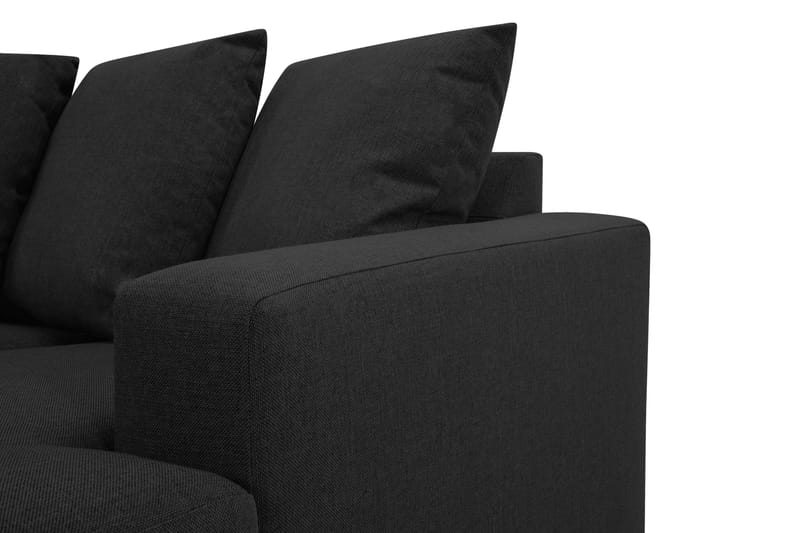 U-sofa Nevada Small Divan Høyre inkl. Konvoluttputer - Antrasitt - Møbler - Sofaer - U-sofa