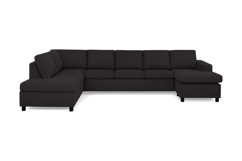 U-sofa Nevada XL Divan Høyre - Antrasitt - U-sofa