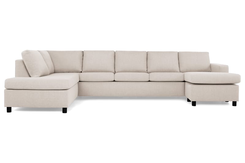 U-sofa Nevada XL Divan Høyre - Beige - U-sofa