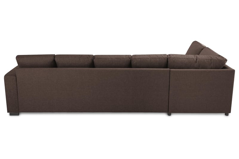 U-sofa Nevada XL Divan Høyre - Brun - U-sofa