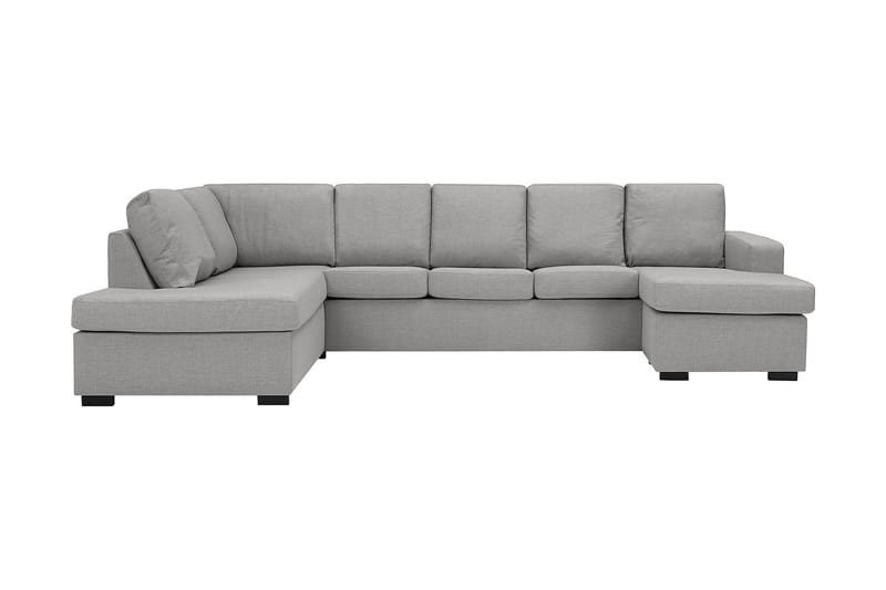 U-sofa Nevada XL Divan Høyre - Lysgrå - U-sofa