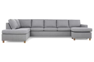 U-sofa Nevada XL Divan Høyre - Lysgrå - Møbler - Sofaer - U-sofa