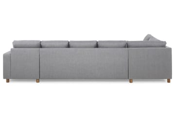 U-sofa Nevada XL Divan Høyre - Lysgrå - Møbler - Sofaer - U-sofa