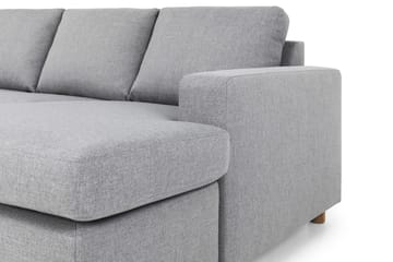 U-sofa Nevada XL Divan Høyre - Lysgrå - Møbler - Sofaer - U-sofa