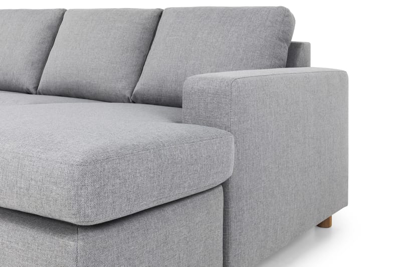 U-sofa Nevada XL Divan Høyre - Lysgrå - Møbler - Sofaer - U-sofa