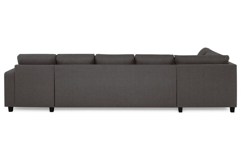 U-sofa Nevada XL Divan Høyre - Mørkgrå - U-sofa