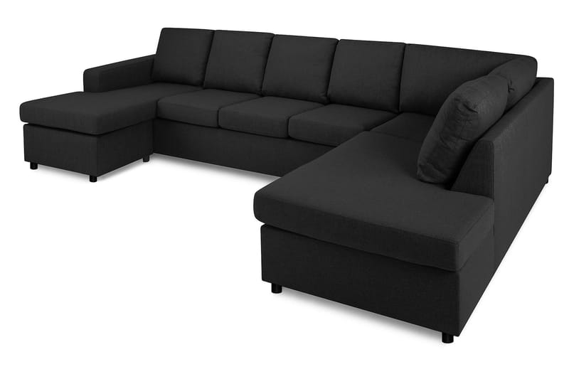 U-sofa Nevada XL Divan Venstre - Antrasitt - U-sofa