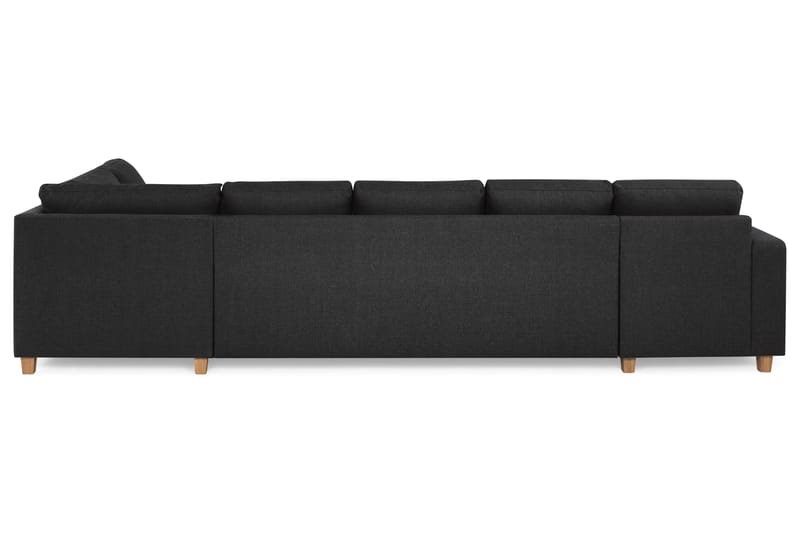 U-sofa Nevada XL Divan Venstre - Antrasitt - U-sofa