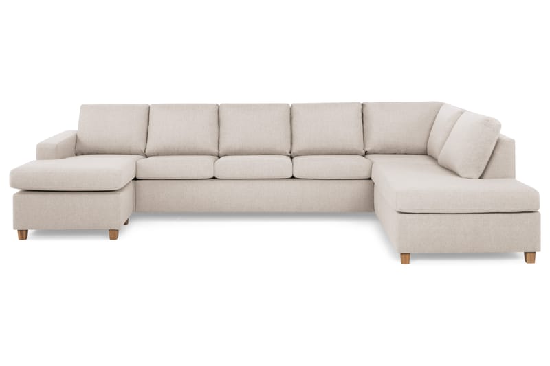 U-sofa Nevada XL Divan Venstre - Beige - U-sofa